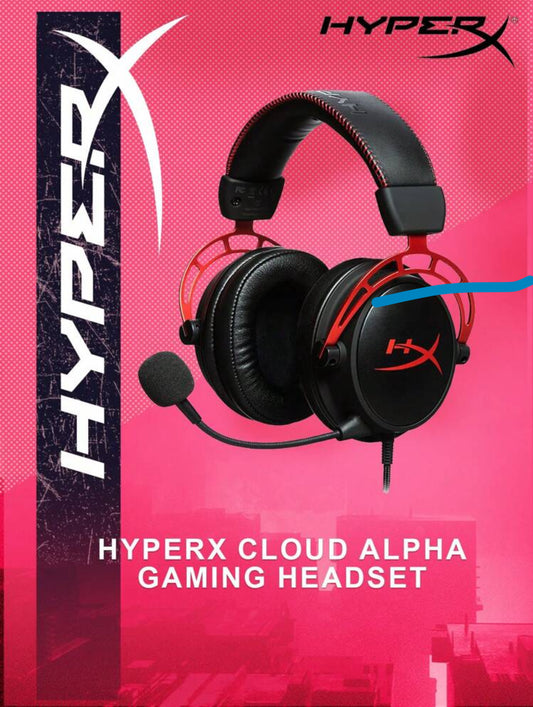 HyperX Casque De Jeu Hyperx
Cloud Alpha D'origine Filaire