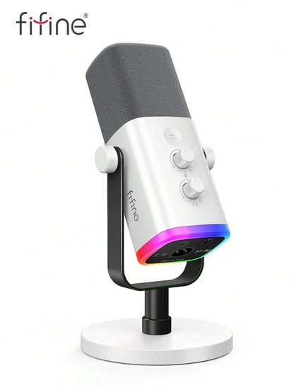 FIFINE Microphone
USB/XLR pour jeux